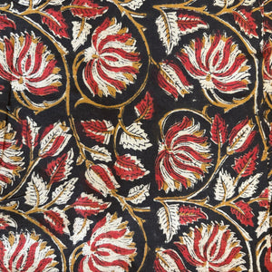 Precut 1 meter -Dabu Bagru Hand Block Printed Cotton Fabric