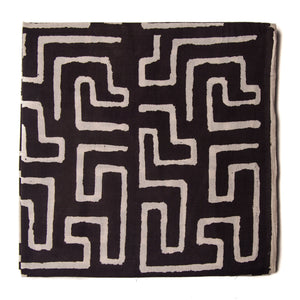 Precut 0.75 meters -Bagru Dabu Handblock Printed Cotton Fabric
