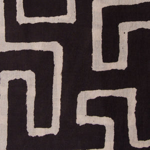 Precut 0.75 meters -Bagru Dabu Handblock Printed Cotton Fabric