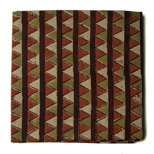 Precut 0.25 meters -Bagru Dabu Handblock Printed Cotton Fabric