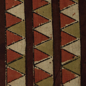 Precut 0.25 meters -Bagru Dabu Handblock Printed Cotton Fabric