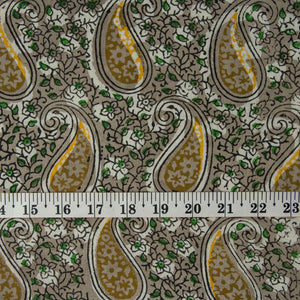 Precut 1 meter -Bagru Dabu Handblock Printed Cotton Fabric