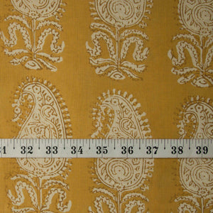 Precut 0.75 meters -Bagru Dabu Hand Block Printed Cotton Fabric
