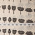 Precut 1 meter -Grey & Off White Bagru Dabu Hand Block Printed Cotton Fabric.