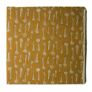 Precut 0.50 meters -Bagru Dabu Hand Block Printed Cotton Fabric