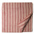 Precut 1 meter -Red & Off White Bagru Dabu Hand Block Printed Cotton Fabric