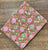 Pink and Green Sanganeri Hand Block Printed Pure Cotton Fabric with floral print