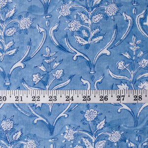 Sanganeri Hand Block Printed Cotton Fabric