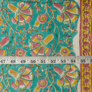 Sanganeri Hand Block Printed Cotton Fabric