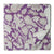 Purple and white Sanganeri Hand Block Printed Cotton Fabric with floral print