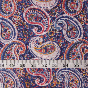 Sanganeri Hand Block Printed Cotton Fabric