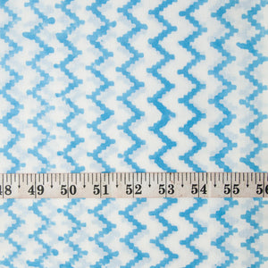 Precut 0.5 meters -Sanganeri Hand Block Printed Cotton Fabric