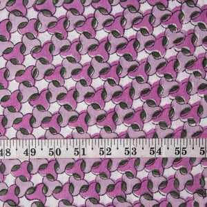 Sanganeri Hand Block Printed Cotton Fabric