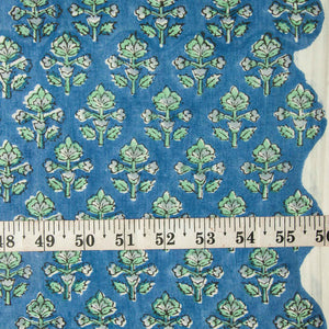 Sanganeri Hand Block Printed Cotton Fabric