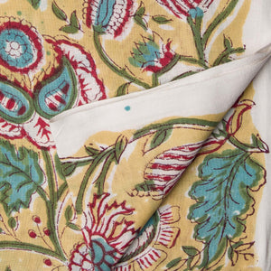 Sanganeri Hand Block Printed Cotton Fabric