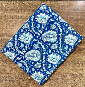 Sanganeri Hand Block Printed Cotton Fabric