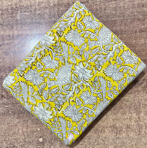 Sanganeri Hand Block Printed Cotton Fabric