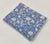 Blue and White Sanganeri Handblock Pure Cotton Fabric with Floral print