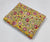 Yellow and Red Sanganeri Handblock Pure Cotton Fabric with Floral print