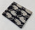 Black and Off white Bagru Handblock printed cotton fabric with animal  design