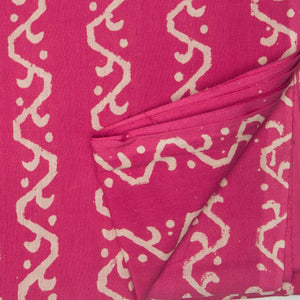 Dabu Hand Block Printed Cotton Fabric