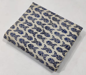 Bagru Hand Block Printed Cotton Fabric