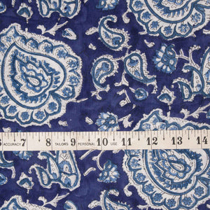 Sanganeri Hand Block Printed Cotton Fabric