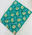 Yellow and Green Hand Block Printed Pure Cotton Fabric with floral print