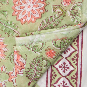 Sanganeri Hand Block Printed Cotton Fabric