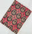 Red and Black Sanganeri Hand Block Printed Pure Cotton Fabric with floral print