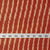 Precut 0.25 meters -Orange Ikat Pochampally Woven Cotton Fabric