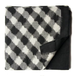 Precut 0.25 meters -Double Ikat Pochampally Woven Cotton Fabric
