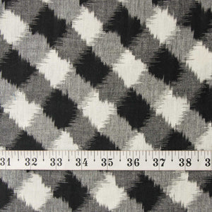 Precut 0.25 meters -Double Ikat Pochampally Woven Cotton Fabric