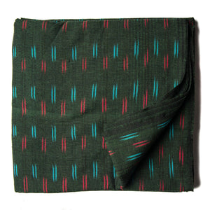 Precut 0.25 meters -Ikat Pochampally Woven Cotton Fabric