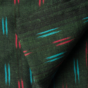 Precut 0.25 meters -Ikat Pochampally Woven Cotton Fabric
