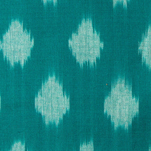 Precut 0.5 meters -Ikat Pochampally Woven Cotton Fabric