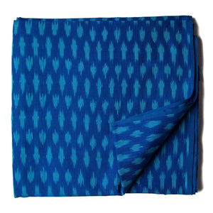 Precut 0.75 meters -Ikat Pochampally Woven Cotton Fabric