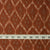 Precut 0.25 meters -Brown Mercerised Ikat Pochampally Woven Cotton Fabric