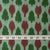 Precut 1 meter -Green & Brown Ikat Pochampally Woven Cotton Fabric