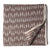 Precut 0.75 meters -Brown Ikat Pochampally Woven Cotton Fabric
