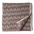 Precut 0.75 meters -Brown Ikat Pochampally Woven Cotton Fabric