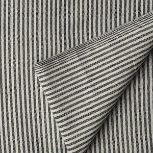 Precut 1 meter -Grey & White Ikat Pochampally Woven Cotton Fabric