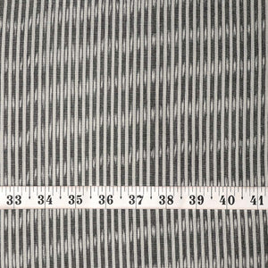 Precut 0.50 meters -Grey & White Ikat Pochampally Woven Cotton Fabric