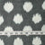 Precut 0.25 meters -Grey & Off White Ikat Pochampally Woven Cotton Fabric