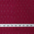 Precut 1 meter -Red Ikat Pochampally Woven Cotton Fabric