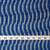 Blue Ikat Pochampally Woven Cotton Fabric Wave Pattern
