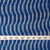 Precut 1 meter -Blue Ikat Pochampally Woven Cotton Fabric Wave Pattern