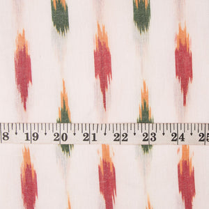 Precut 0.75 meters -Ikat Pochampally Handloom Cotton Fabric