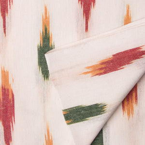 Precut 0.75 meters -Ikat Pochampally Handloom Cotton Fabric