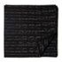 Precut 1 meter -Black Ikat Pochampally Handloom Cotton Fabric